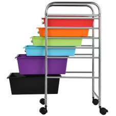 Costway 6-Drawer Rolling Storage Cart  product image