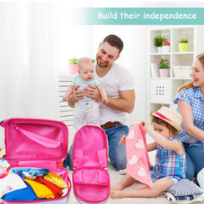 Kids' 2-Piece Luggage Set with Backpack & Suitcase product image