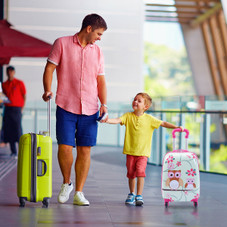 Kids' 2-Piece Luggage Set with Backpack & Suitcase product image