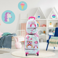 Kids' 2-Piece Luggage Set with Backpack & Suitcase product image