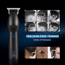 Professional Hair Clippers Trimmer Barber Clipper Set Cordless Hair Cutting Grooming Haircut Kit for Men-Black product image