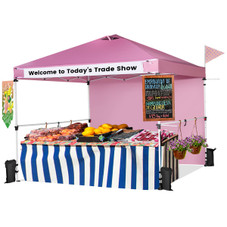 Costway 10'x10' Commercial Pop-up Canopy Tent with Sidewall product image
