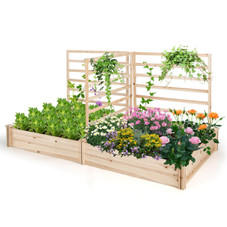 Raised Garden Bed with Trellis (Set of 2) product image