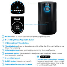 Shark HP100 Air Purifier product image