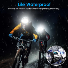 iMounTEK® 2-in-1 Rechargeable LED Headlamp & Power Bank product image