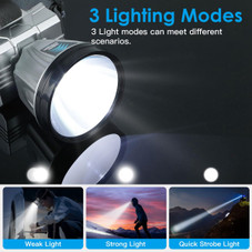 iMounTEK® 2-in-1 Rechargeable LED Headlamp & Power Bank product image