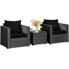 3-Piece Patio Rattan Wicker Furniture Set  product image