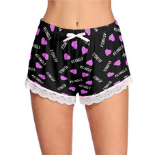 Women's Ultra-Soft Cozy Fun Printed Pajama Lounge Shorts (4-Pair) product image