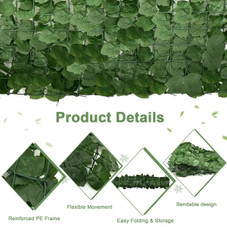 Costway 118 x 39 in Artificial Ivy Privacy Fence Screen product image