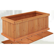 Raised Garden Bed Wooden Planter Box with Drainage Holes product image