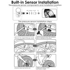 iMounTEK® Solar Car Tire Pressure Monitor product image