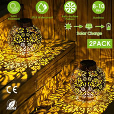 Solarek® Powered Hanging Light (2-Pack) product image
