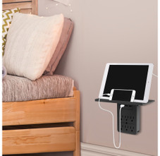 Aduro Surge Shelf 6 Outlet 3 USB Port Charging Station Surge Protector product image