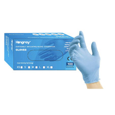 Disposable Vinyl Nitrile Blue Gloves Large (100 Pack) product image