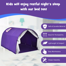 Kids' Bed Tent Playhouse with Carry Bag product image