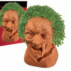 Chia Zombie Creepy Holden Handmade Decorative Planter product image