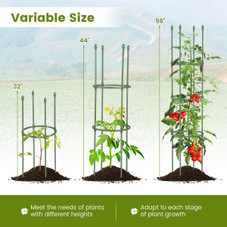 Costway Adjustable Plant Support Tomato Cages (2-Pack) product image