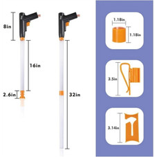 Hygger Aquarium Gravel Cleaner with Air-Pressing Button product image