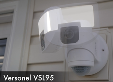 Versonel™ Nightwatcher Motion-Tracking LED Light with Security Camera product image