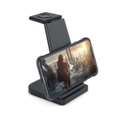 3-in-1 Fast Wireless Charging Stand for Phones, Apple Watch & AirPods product image