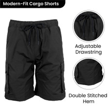 Men's Moisture-Wicking Quick-Dry Performance Cargo Shorts product image