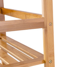 4-Tier Bamboo Bookshelf Ladder Shelf Plant Stand Rack product image