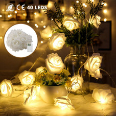 iMounTEK® Rose Flower String Lights (2-Pack) product image