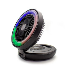 Mini Portable Super Bass Music Player with Fan & LED Light product image