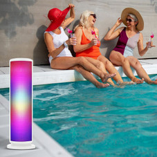 Aduro® Monolith LED Light-up Tower Party Wireless Speaker product image