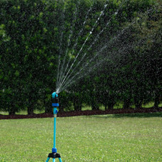 6-Pattern Telescoping Sprinkler & Mister with Tripod Base by Aqua Joe®, AJ-6PSTB-MAX product image