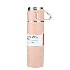 16.9-Ounce Stainless Steel Insulated Vacuum Flask with Built-in Mug product image