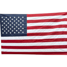 USA American Flag with Embroidered Stars & Brass Grommets (2 Sizes) product image