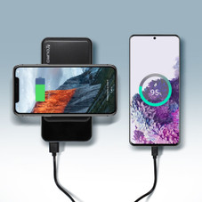 PowerUp 2-in-1 Qi Wireless Charging Battery & Desktop Charging Station by Aduro® product image