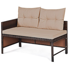 Costway Wicker Rattan Patio Sofa Set (3-Piece) product image