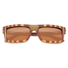 Spectrum Polarized Wooden Sunglasses product image