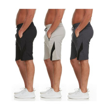 Men's Dry-Fit Shorts with Tech Zipper Pockets (3-Pack) product image