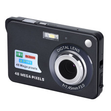 Digital Camera, 18MP COMS Sensor, HD Digital Video Camera, 8X Zoom Auto Focus Camera, USB 2.0 Port, Built-in Speaker, Battery Operated product image