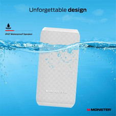 Monster® DNA Max Wireless Speaker, White product image