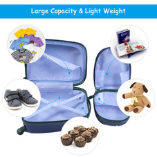 Costway Kids 2-Piece Luggage Set - Suitcase with Backpack product image