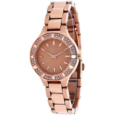 DKNY Women's Chambers Rose Gold Dial Watch product image