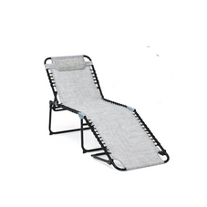 Foldable Recline Lounge Chair with Adjustable Backrest & Footrest product image