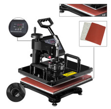 Digital 6-in-1 Heat Press Transfer Sublimation Machine for Shirts, Hats & More product image