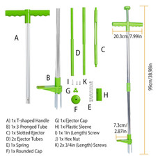 LakeForest® Weed Puller Removal Hand Tool product image