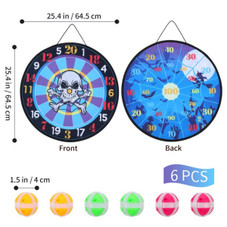 Kids' Indoor Sticky Ball Halloween-Themed Dart Board (2 Sizes) product image