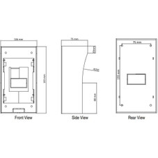 Hikvision DS-KAB02 Wall Mount Protective Shield product image