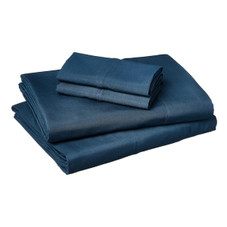 4-Piece Super Soft Microfiber Bed Sheet Set by Amazon Basics® (King Size) product image