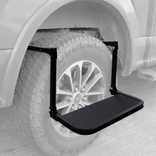 Folding Heavy Duty Tire Steps for Pickup Truck product image