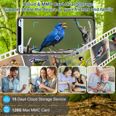 iNova™ Smart Bird Feeder with Camera product image