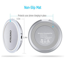 Choetech® Wireless Charging Pad for Qi-Enabled Devices product image