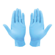 Nitrile Examination Powder-Free Blue Disposable Gloves product image